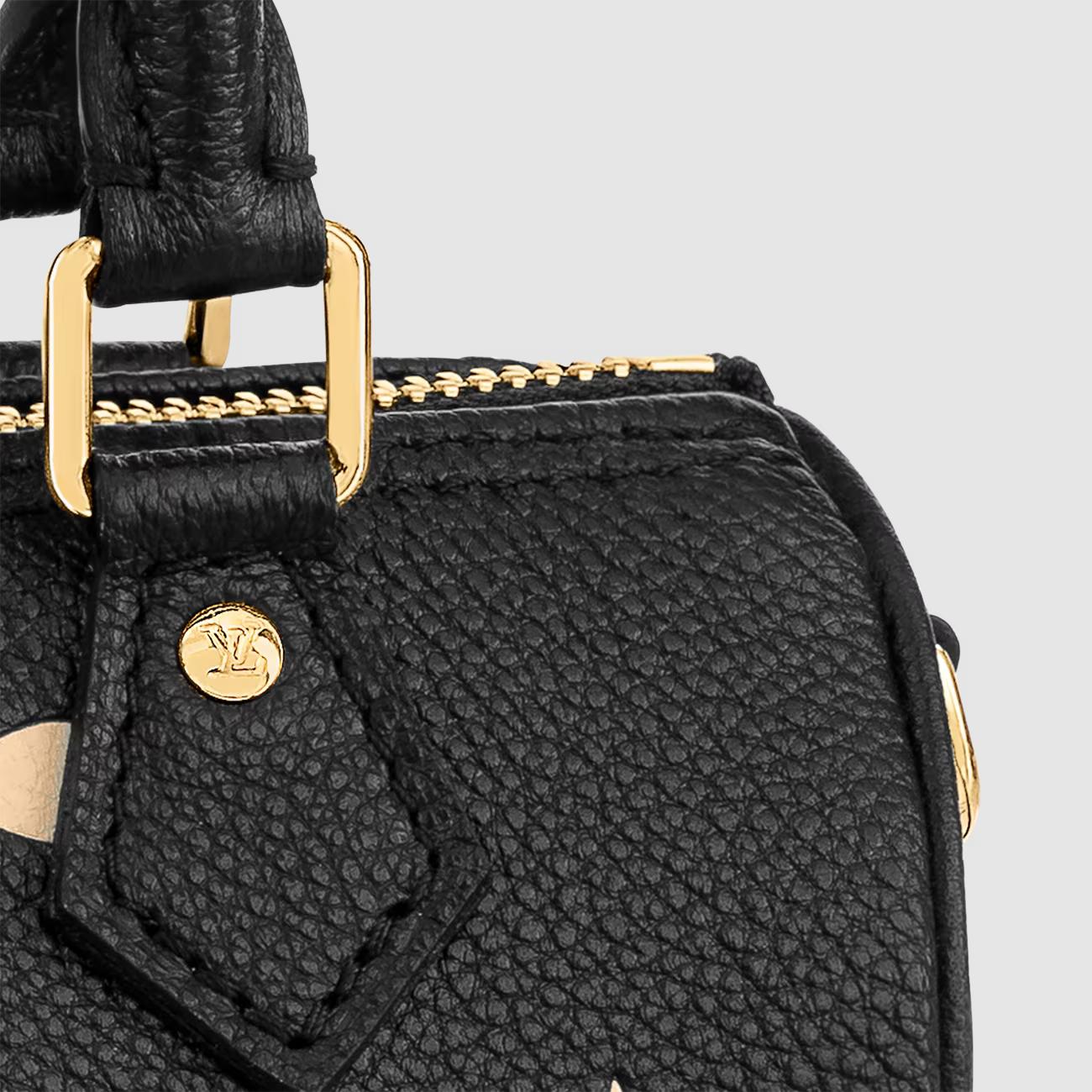 Túi Louis Vuitton Nano Speedy Nữ Da Bicolor Monogram